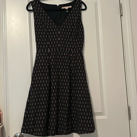HUTCH ModCloth Lipstick Fit n Flare Pocket Dress - Picture 3 of 5